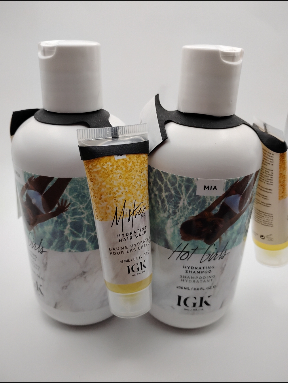 IGK Hot Girls Hydrating Shampoo Duo Includes 2 Mistress Hydrating Hair Balms